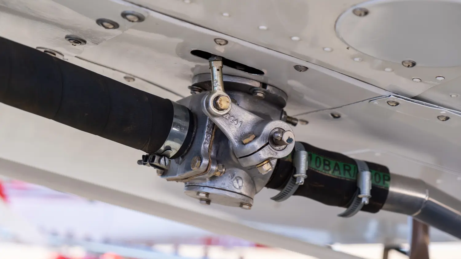 Crop Spray Pump Close up